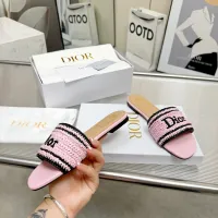 $92.00 USD Christian Dior Slippers For Women #1461731