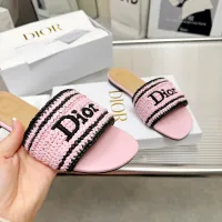$92.00 USD Christian Dior Slippers For Women #1461731