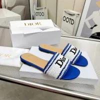 $92.00 USD Christian Dior Slippers For Women #1461732