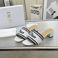 $92.00 USD Christian Dior Slippers For Women #1461734