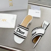 $92.00 USD Christian Dior Slippers For Women #1461734