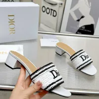 $92.00 USD Christian Dior Slippers For Women #1461734