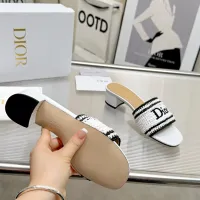 $92.00 USD Christian Dior Slippers For Women #1461734