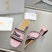 $92.00 USD Christian Dior Slippers For Women #1461735