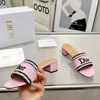 $92.00 USD Christian Dior Slippers For Women #1461735