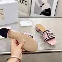 $92.00 USD Christian Dior Slippers For Women #1461735