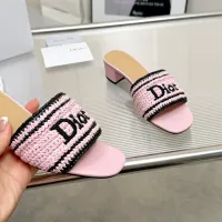 $92.00 USD Christian Dior Slippers For Women #1461735