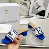 $92.00 USD Christian Dior Slippers For Women #1461737