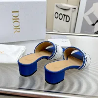 $92.00 USD Christian Dior Slippers For Women #1461737