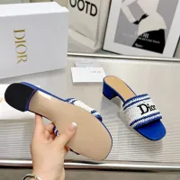 $92.00 USD Christian Dior Slippers For Women #1461737