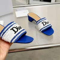 $92.00 USD Christian Dior Slippers For Women #1461737