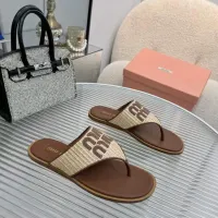 $85.00 USD MIU MIU Slippers For Women #1461847
