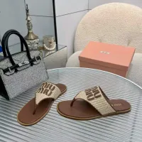 $85.00 USD MIU MIU Slippers For Women #1461847