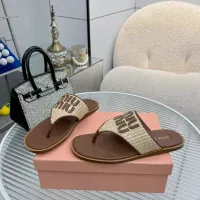 $85.00 USD MIU MIU Slippers For Women #1461847