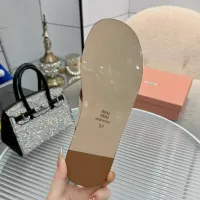 $85.00 USD MIU MIU Slippers For Women #1461850