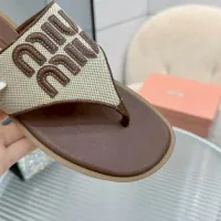 $85.00 USD MIU MIU Slippers For Women #1461850