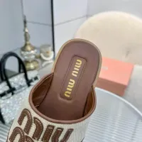 $85.00 USD MIU MIU Slippers For Women #1461850