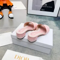 $85.00 USD Christian Dior Slippers For Women #1461855