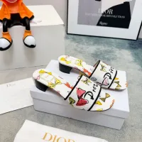 $82.00 USD Christian Dior Slippers For Women #1461857