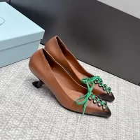 $108.00 USD Prada High-heeled Shoes For Women #1461907
