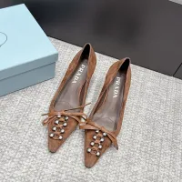 $108.00 USD Prada High-heeled Shoes For Women #1461909