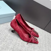 $108.00 USD Prada High-heeled Shoes For Women #1461910