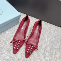 $108.00 USD Prada High-heeled Shoes For Women #1461910
