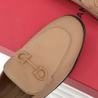 $112.00 USD Salvatore Ferragamo Leather Shoes For Women #1461913