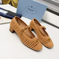 $122.00 USD Prada High-heeled Shoes For Women #1461921