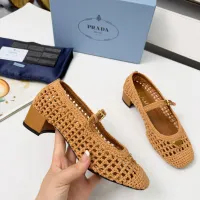 $122.00 USD Prada High-heeled Shoes For Women #1461921