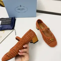 $122.00 USD Prada High-heeled Shoes For Women #1461922