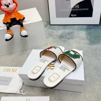 $80.00 USD Christian Dior Slippers For Women #1461997