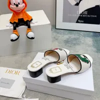 $85.00 USD Christian Dior Slippers For Women #1461998