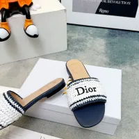 $92.00 USD Christian Dior Slippers For Women #1462000