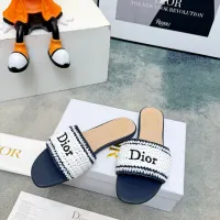 $92.00 USD Christian Dior Slippers For Women #1462000