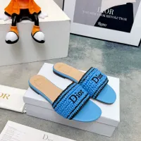 $92.00 USD Christian Dior Slippers For Women #1462001