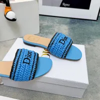 $92.00 USD Christian Dior Slippers For Women #1462001