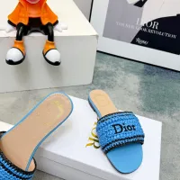$92.00 USD Christian Dior Slippers For Women #1462001