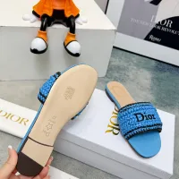 $92.00 USD Christian Dior Slippers For Women #1462001
