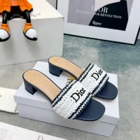 $98.00 USD Christian Dior Slippers For Women #1462002