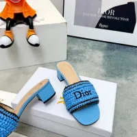 $98.00 USD Christian Dior Slippers For Women #1462003