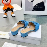 $98.00 USD Christian Dior Slippers For Women #1462003