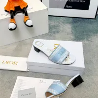$82.00 USD Christian Dior Slippers For Women #1462004