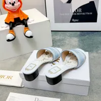 $82.00 USD Christian Dior Slippers For Women #1462004