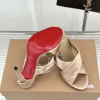 $108.00 USD Christian Louboutin CL Slippers For Women #1462052