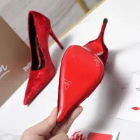 $112.00 USD Christian Louboutin High-heeled shoes For Women #1462174