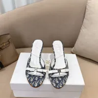 $102.00 USD Christian Dior Slippers For Women #1462251