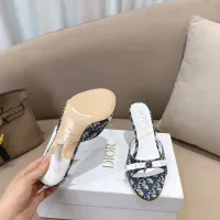 $102.00 USD Christian Dior Slippers For Women #1462251