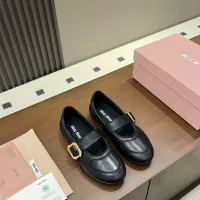 $100.00 USD MIU MIU Flat Shoes For Women #1462308