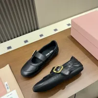 $100.00 USD MIU MIU Flat Shoes For Women #1462308